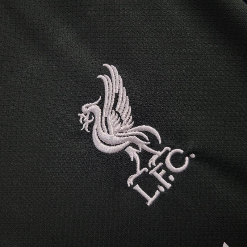 Women Liverpool Black Away 24/25 Football team shirt Jersey Sports shirt