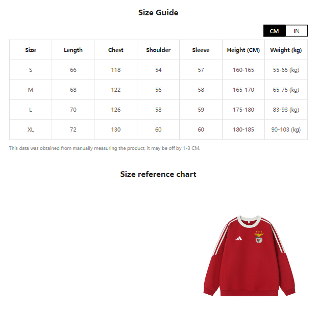 Benfica sweater 25/26 Football team shirt Jersey Sports shirt