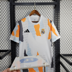 Real Madrid Pre match training uniform 24/25 Football team shirt Jersey Sports shirt
