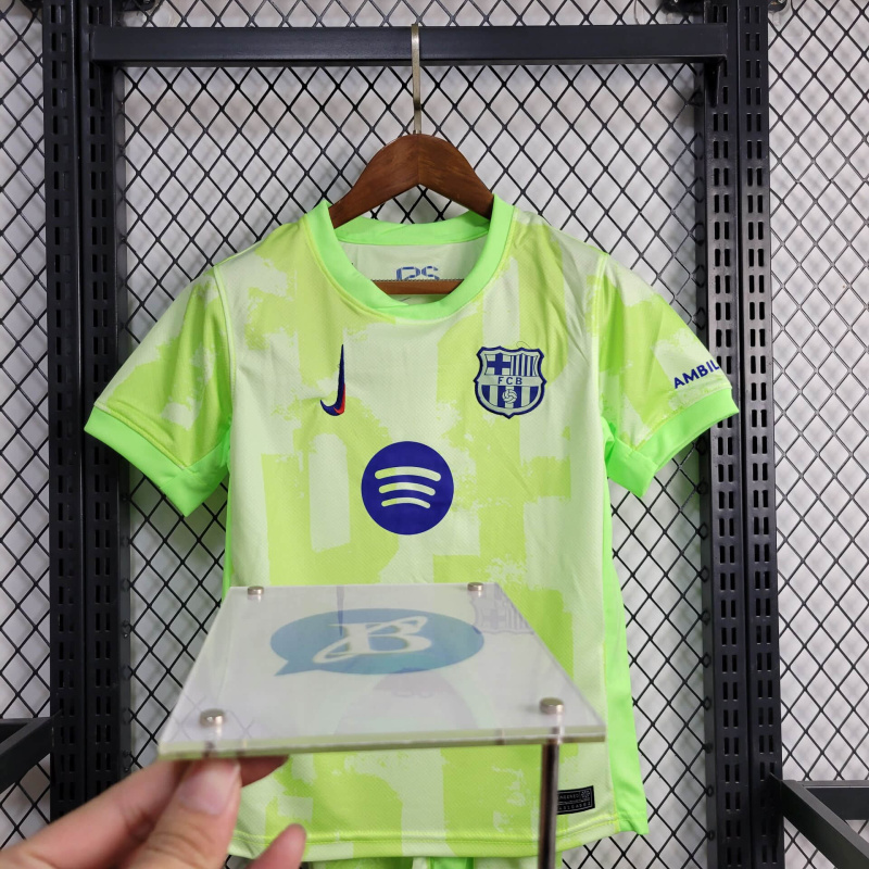 Barcelona 2 away KIDS 24/25 Football team shirt Jersey Sports shirt