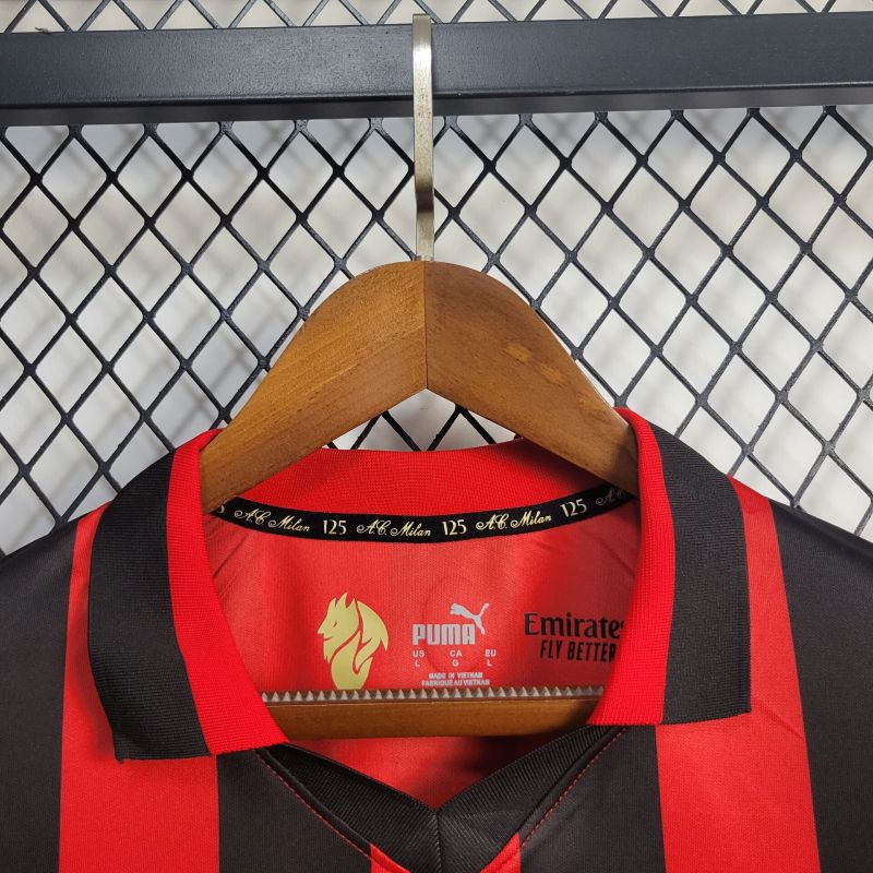 AC Milan Anniversary Edition long sleeve 24/25 Football team shirt Jersey Sports shirt