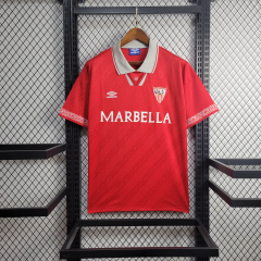 Retro Sevilla Home 94/96 Football team shirt Jersey Sports shirt