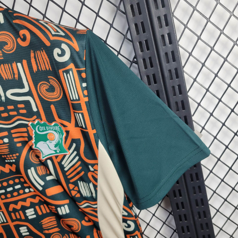 Ivory Coast Training shirt 24/25 Football team shirt Jersey Sports shirt