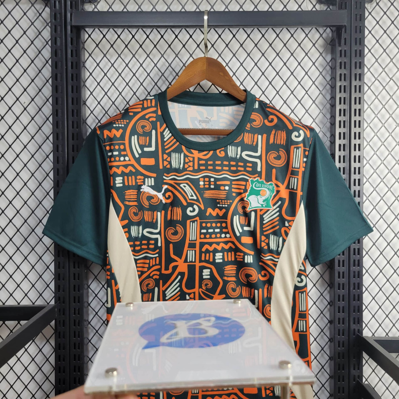 Ivory Coast Training shirt 24/25 Football team shirt Jersey Sports shirt