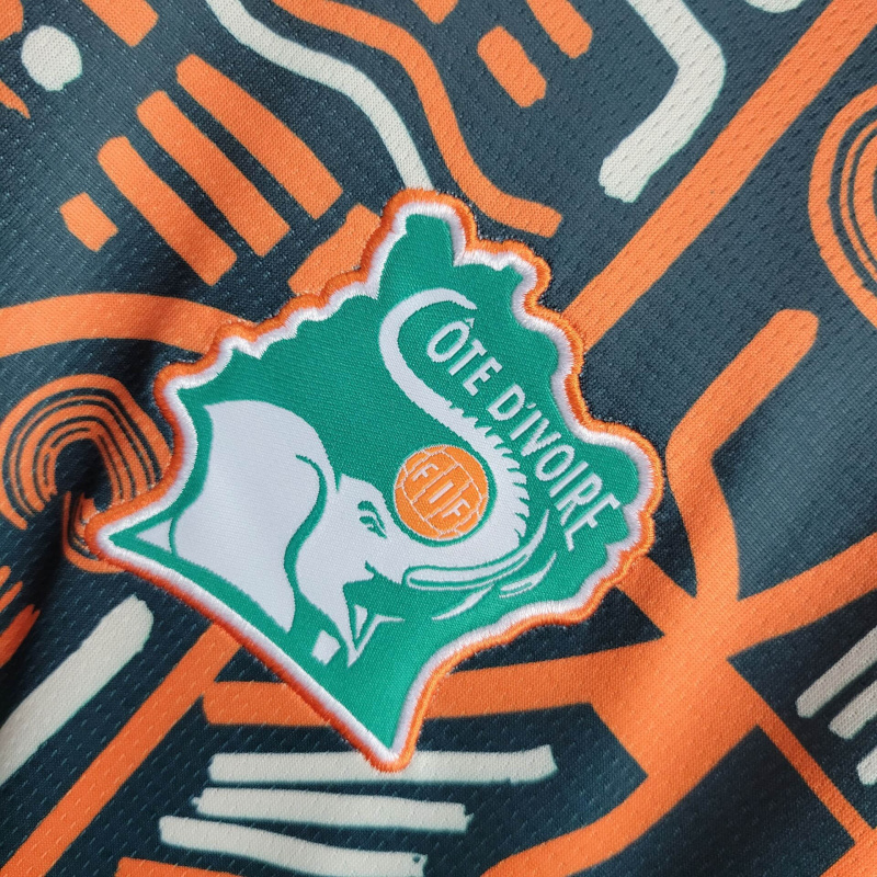 Ivory Coast Training shirt 24/25 Football team shirt Jersey Sports shirt