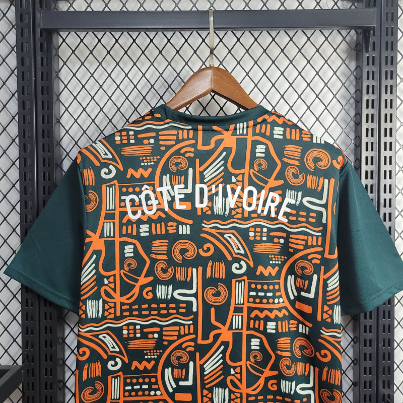 Ivory Coast Training shirt 24/25 Football team shirt Jersey Sports shirt