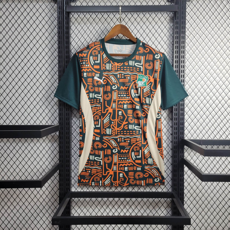 Ivory Coast Training shirt 24/25 Football team shirt Jersey Sports shirt
