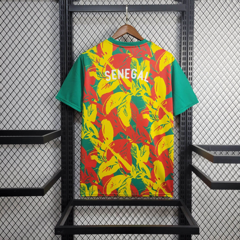Senegal Pre-match training shirt 24/25 Football team shirt Jersey Sports shirt