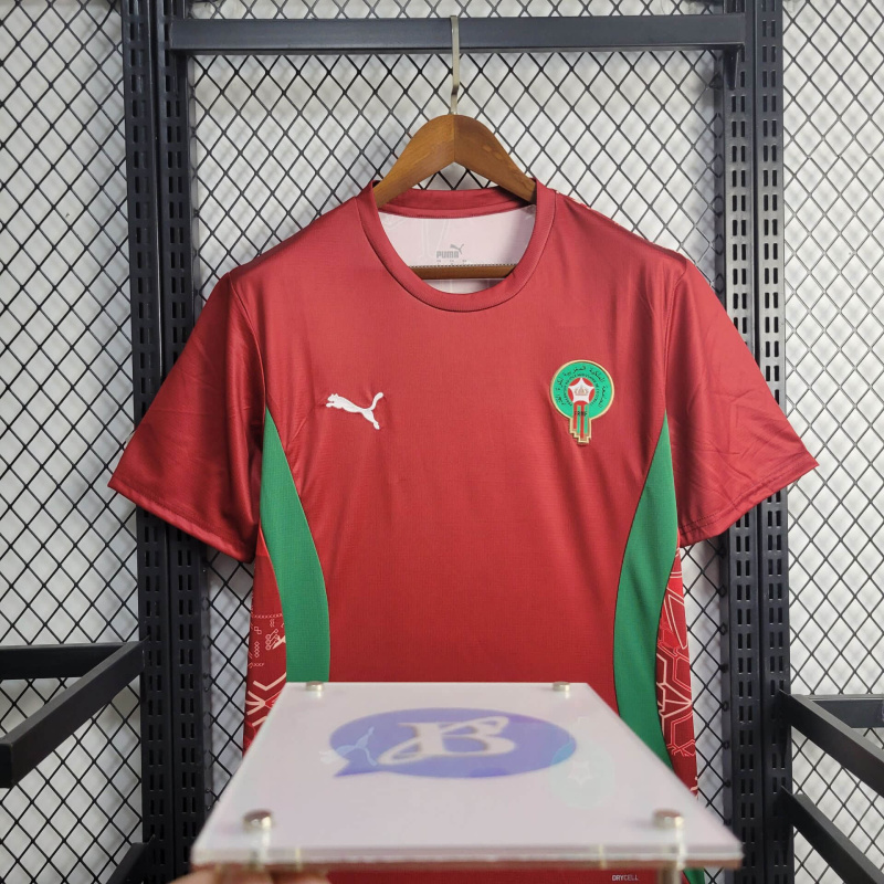Morocco Training shirt 24/25 Football team shirt Jersey Sports shirt