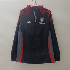 Manchester United windproof jacket 25/26 Football team shirt Jersey Sports shirt