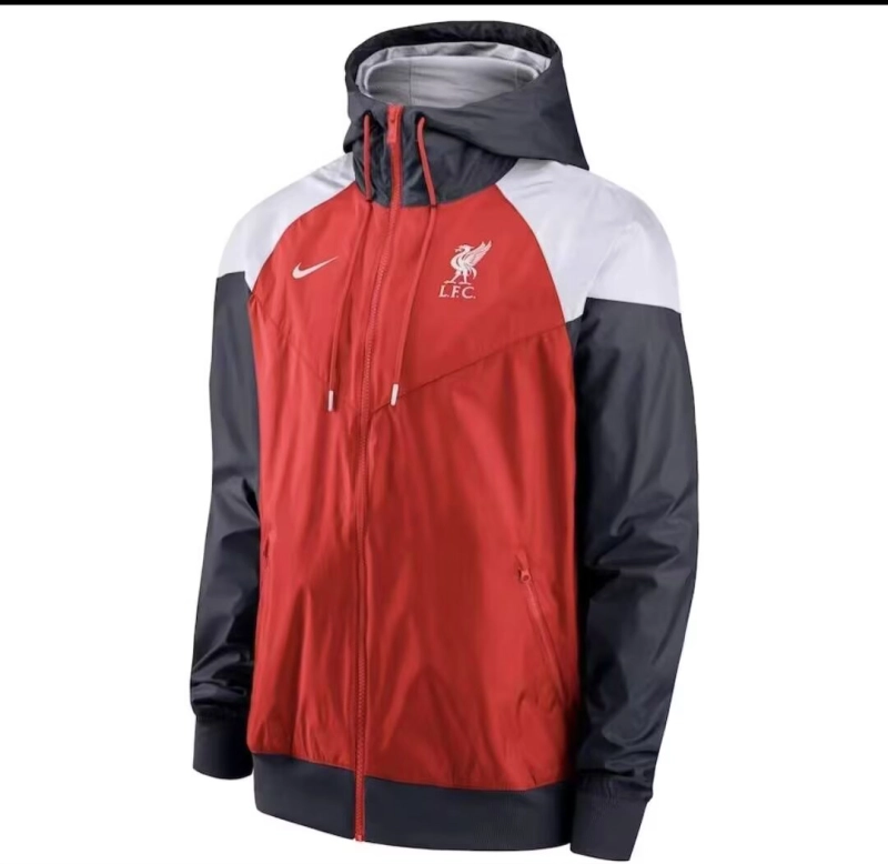 Liverpool windproof jacket 25/26 Football team shirt Jersey Sports shirt
