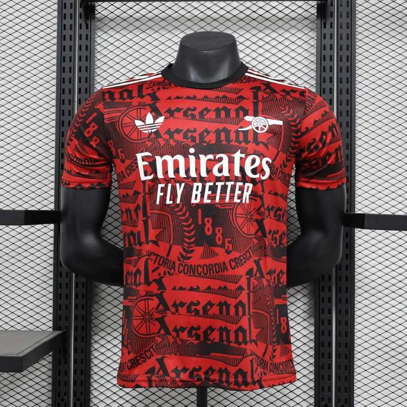 Player Arsenal training uniform 25/26 Football team shirt Jersey Sports shirt