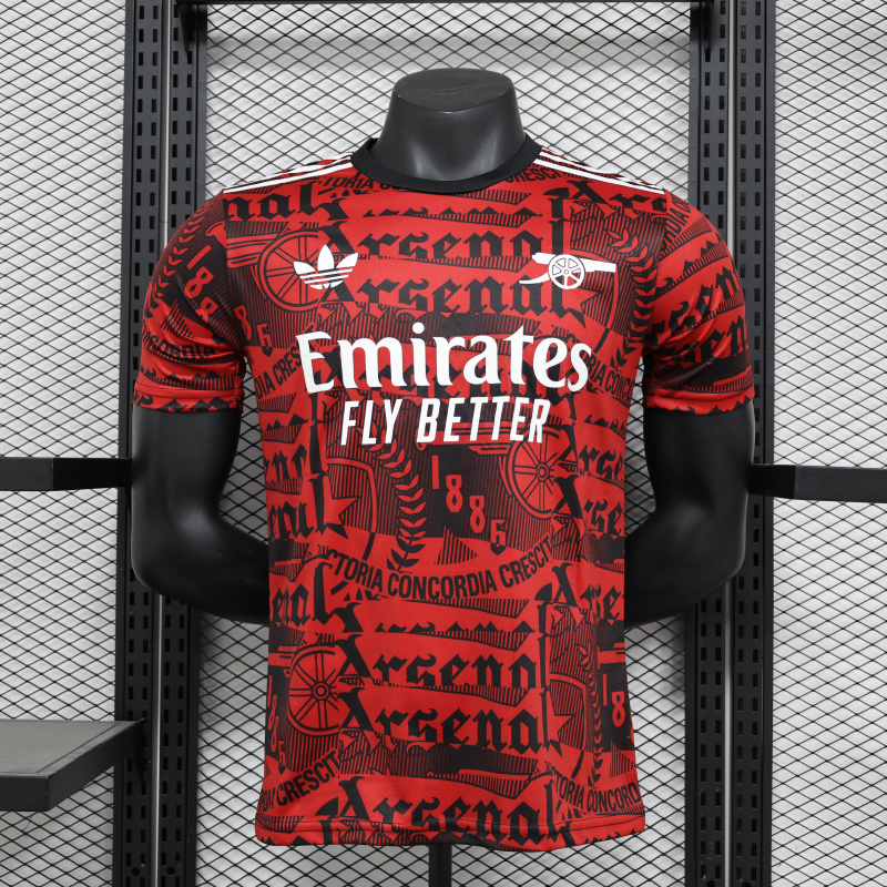 Player Arsenal training uniform 25/26 Football team shirt Jersey Sports shirt