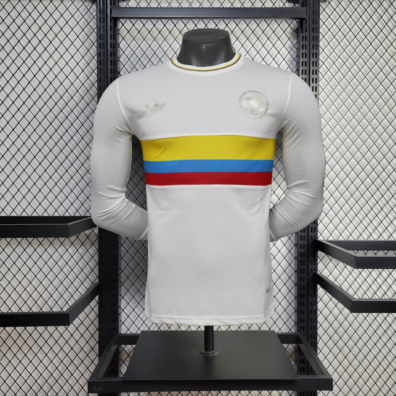 Player Colombia Memorial Edition Long Sleeve Special Edition 25/26 Football Team Shirt Jersey Sports Shir