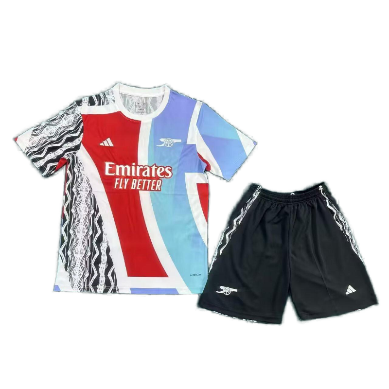 KIDS Arsenal training uniform 24/25 shirt+shorts kit football team shirt Jersey