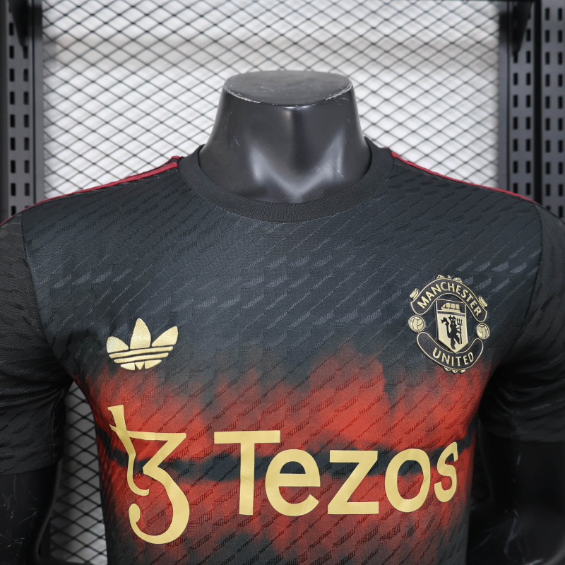 Player Manchester United Training clothes 25/26 Football team shirt Jersey Sports shir