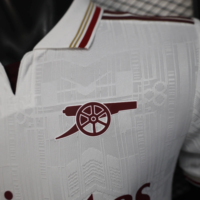 Player Arsenal White 2 Away 25/26 Football team shirt Jersey Sports shirt