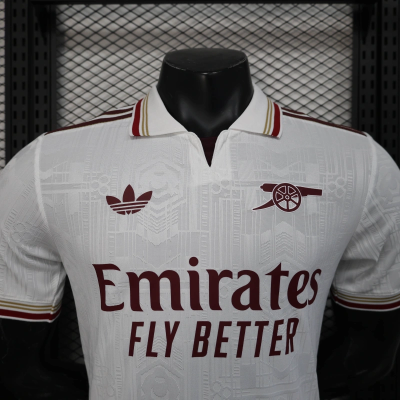 Player Arsenal White 2 Away 25/26 Football team shirt Jersey Sports shirt