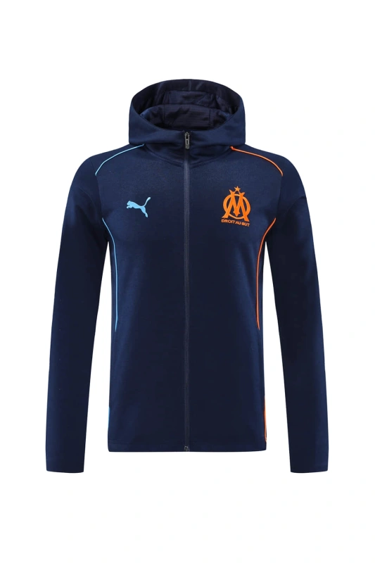 Marseille Jacket training suit set 24/25 Football team shirt Jersey Sports shirt