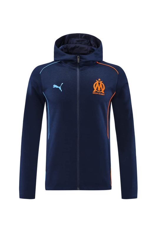 Marseille Jacket training suit set 24/25 Football team shirt Jersey Sports shirt