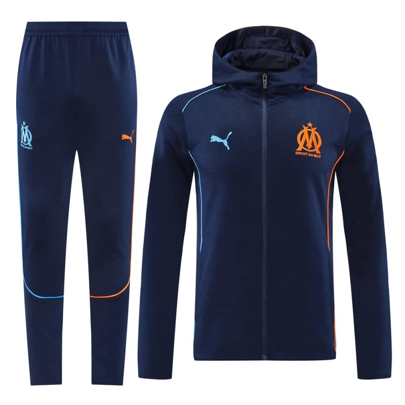 Marseille Jacket training suit set 24/25 Football team shirt Jersey Sports shirt