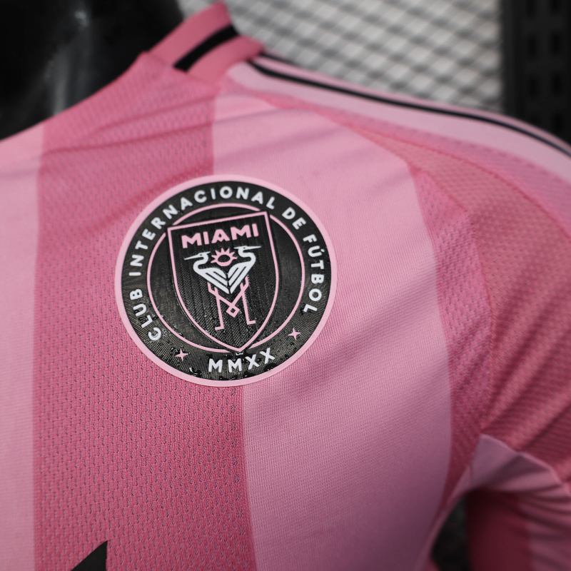 Player Inter Miami Home long sleeve 25/26 Football team shirt Jersey Sports shirt