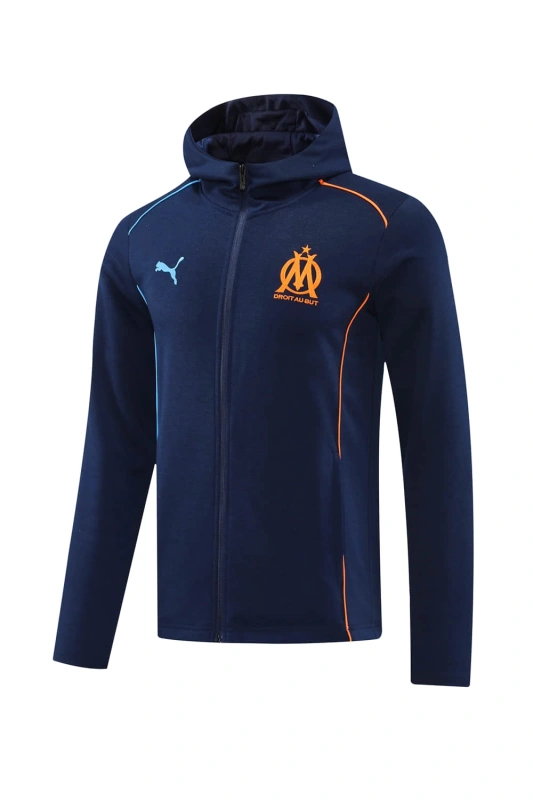 Marseille Jacket training suit set 24/25 Football team shirt Jersey Sports shirt