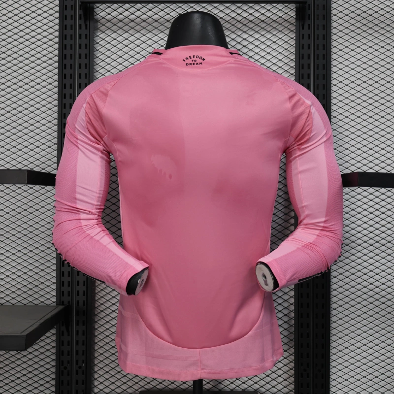 Player Inter Miami Home long sleeve 25/26 Football team shirt Jersey Sports shirt