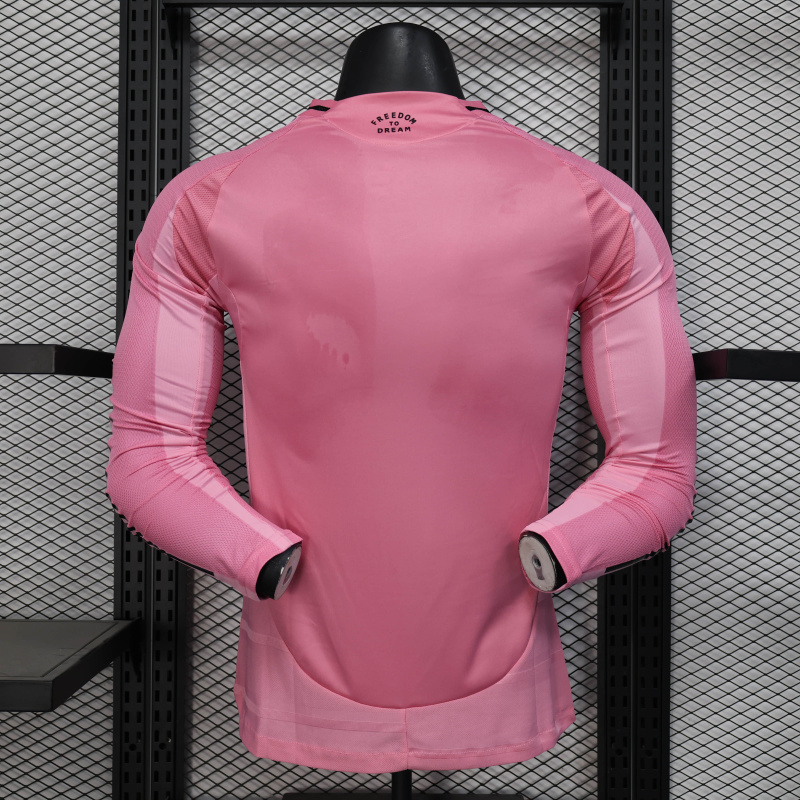 Player Inter Miami Home long sleeve 25/26 Football team shirt Jersey Sports shirt