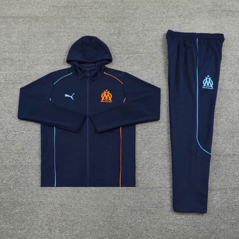 Marseille Jacket training suit set 24/25 Football team shirt Jersey Sports shirt