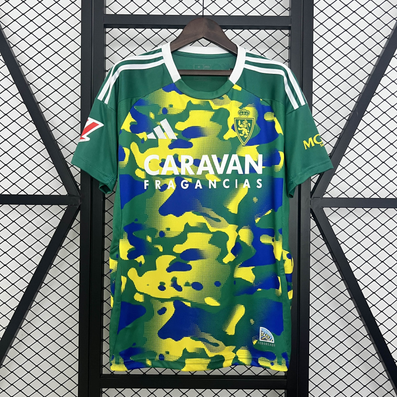 Zaragoza Special Editio 24/25 Football team shirt Jersey Sports shirt