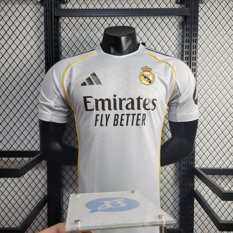 Player Real Madrid Home 25/26 Football team shirt Jersey Sports shirt