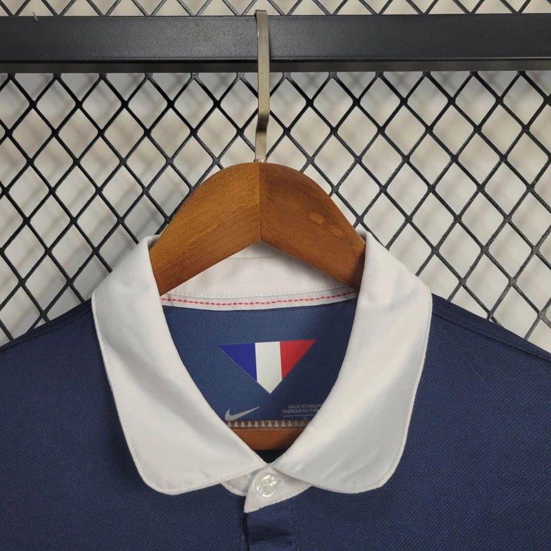 France home retro 2014 Football team shirt Jersey Sports shirt
