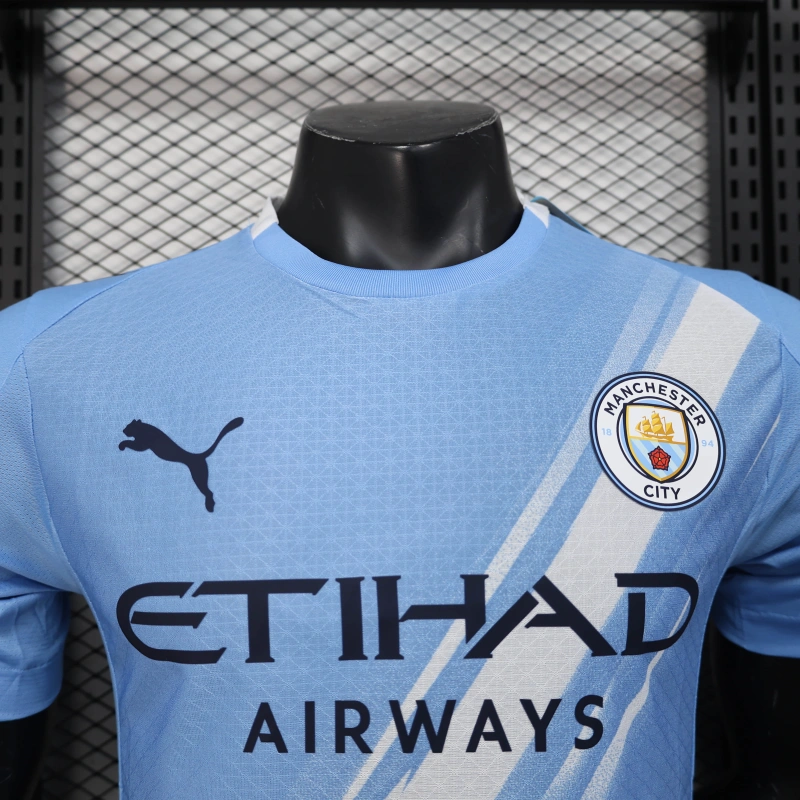 Player Manchester City Home 25/26 Football team shirt Jersey Sports shirt