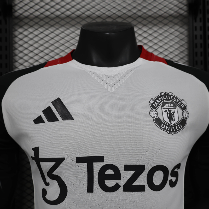 player Manchester United Front training suit 24/25 Football team shirt Jersey Sports shirt