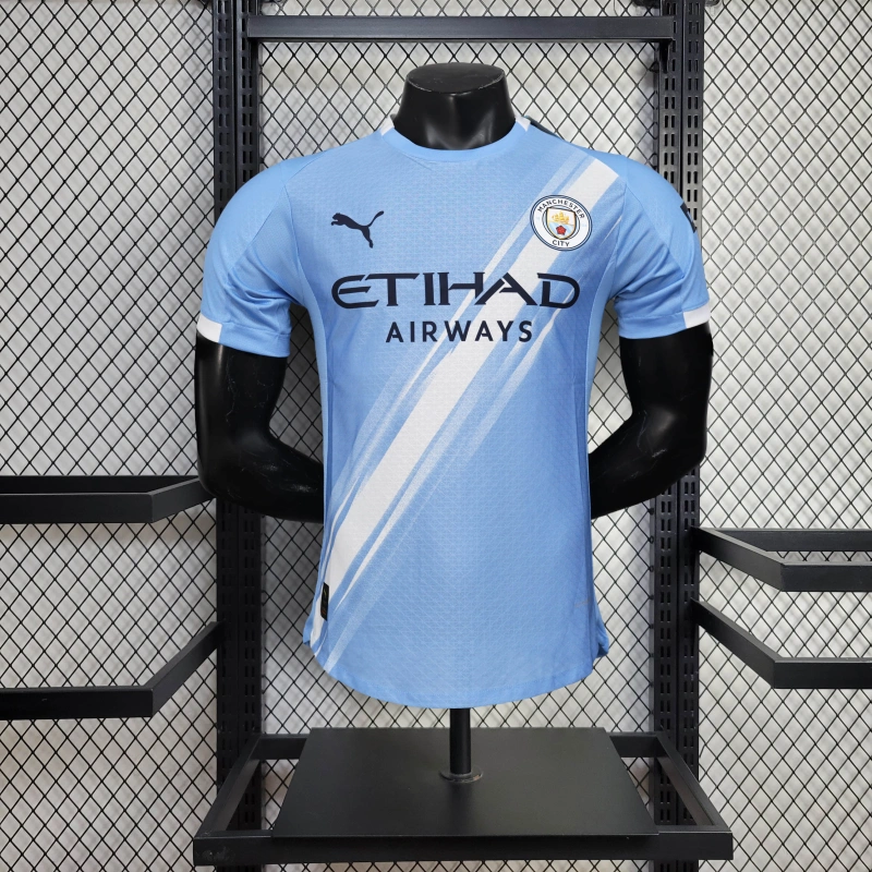 Player Manchester City Home 25/26 Football team shirt Jersey Sports shirt