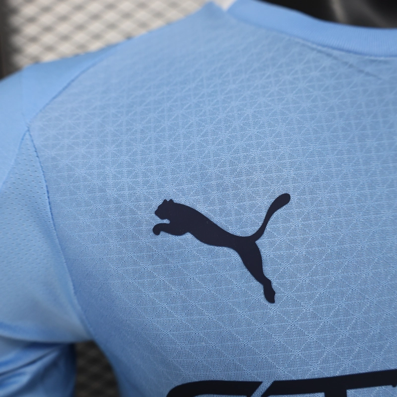 Player Manchester City Home 25/26 Football team shirt Jersey Sports shirt