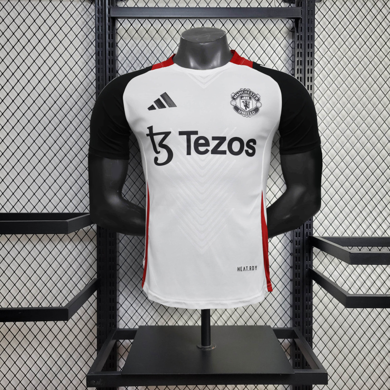 player Manchester United Front training suit 24/25 Football team shirt Jersey Sports shirt