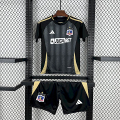 KIDS Colo-Colo Away  25/26 shirt+shorts kit football team shirt Jersey