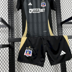 KIDS Colo-Colo Away  25/26 shirt+shorts kit football team shirt Jersey
