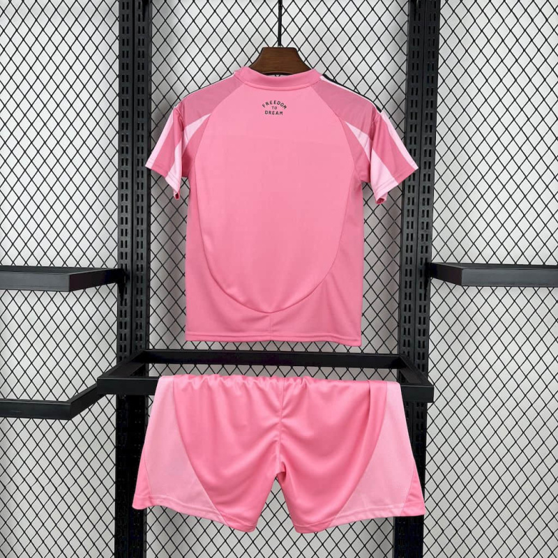 KIDS Inter Miami Home 25/26 shirt+shorts kit football team shirt Jersey