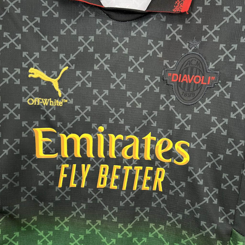 KIDS AC Milan Commemorative Edition 25/26 shirt+shorts kit football team shirt Jersey