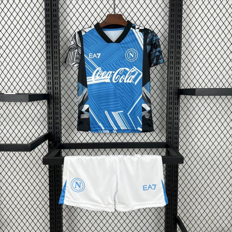 KIDS Napoli Special Edition 25/26 new season Football Jersey Sports shirt
