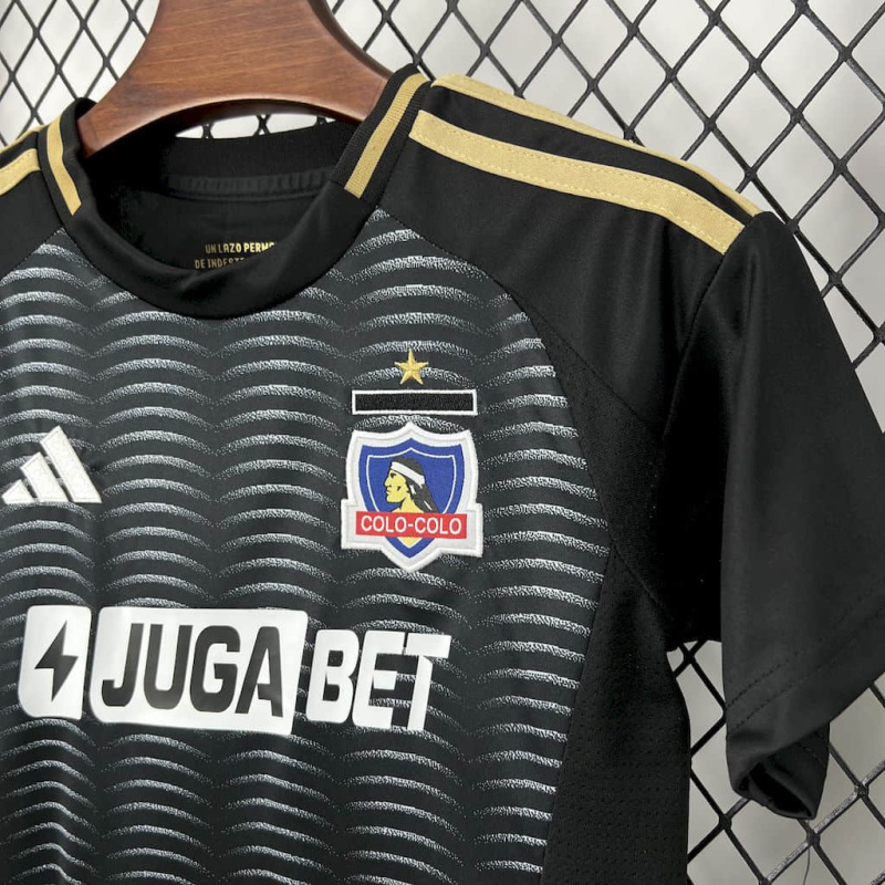 KIDS Colo-Colo Away  25/26 shirt+shorts kit football team shirt Jersey