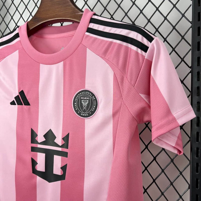KIDS Inter Miami Home 25/26 shirt+shorts kit football team shirt Jersey
