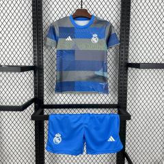 KIDS Real Madrid Pre-match training  25/26 new season Football Jersey Sports shirt