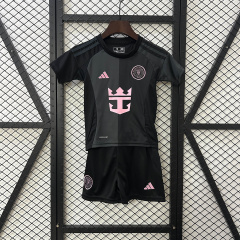KIDS Inter Miami away 25/26 shirt+shorts kit football team shirt Jersey