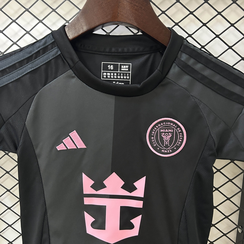 KIDS Inter Miami away 25/26 shirt+shorts kit football team shirt Jersey