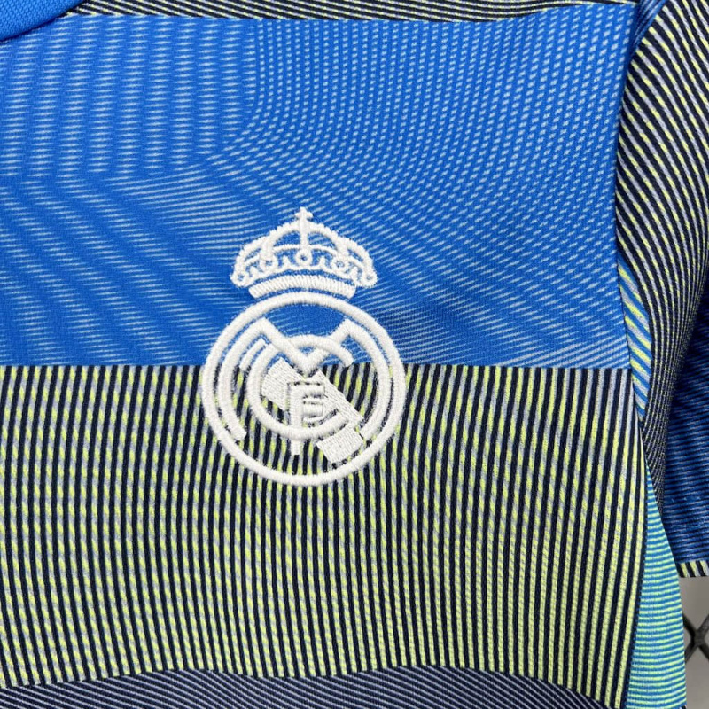 KIDS Real Madrid Pre-match training  25/26 new season Football Jersey Sports shirt