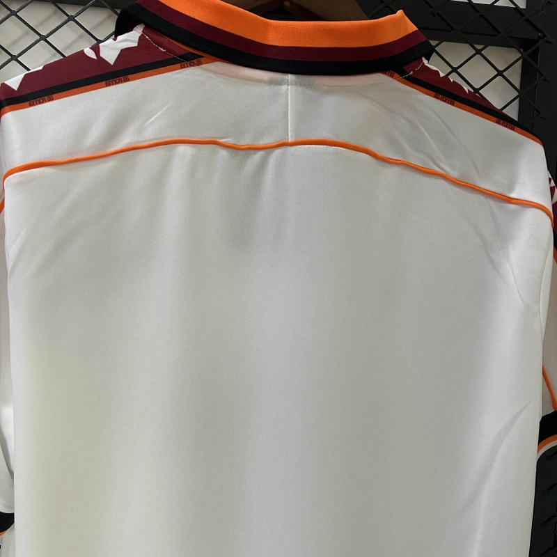 Roma Away Retro 98/99 Football Jersey Sports Shirt